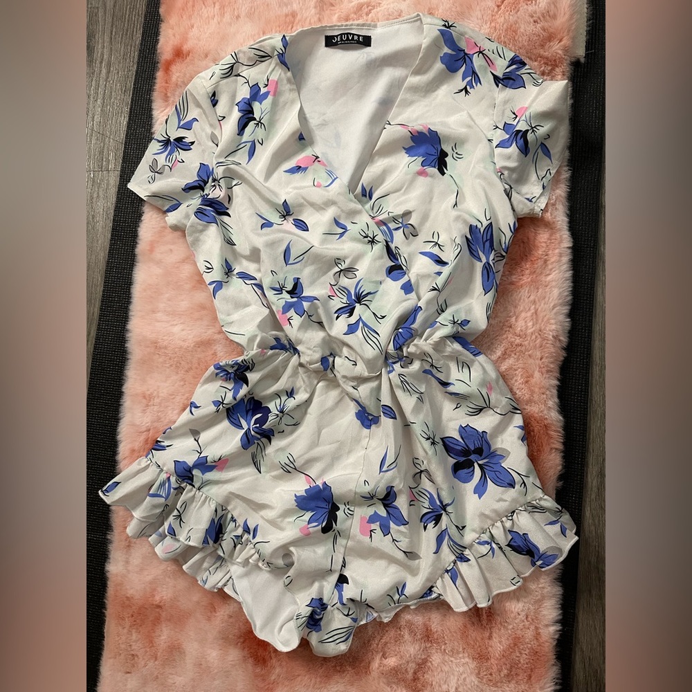 Jeuvre jumpsuit short